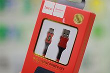 Кабель USB Type-C HOCO U79 Admirable (красный) 3.0 А, 1.2 м