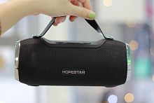 Колонка портативная Hopestar, H40, Bluetooth, пластик, цвет: чёрный
